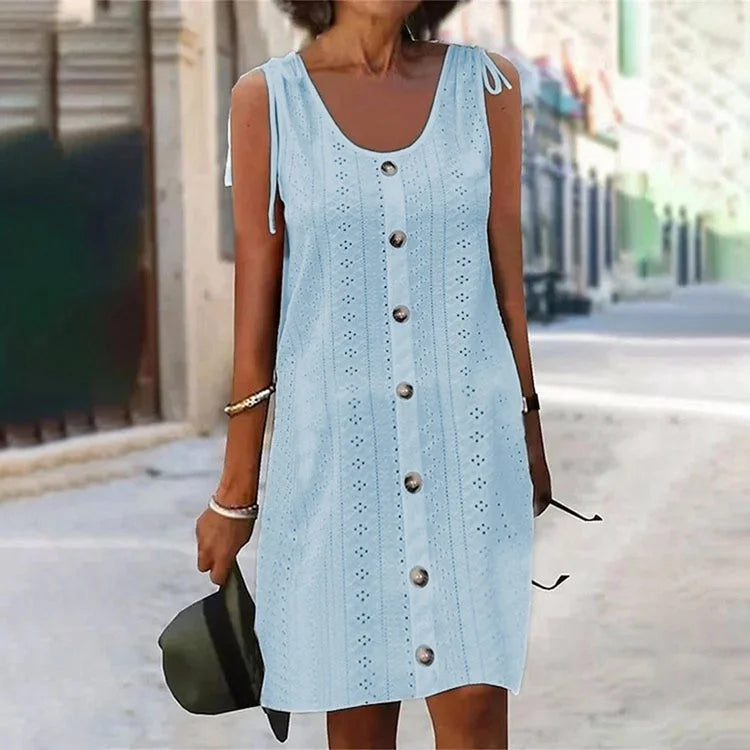 MIKA - SLEEVELESS TUNIC DRESS