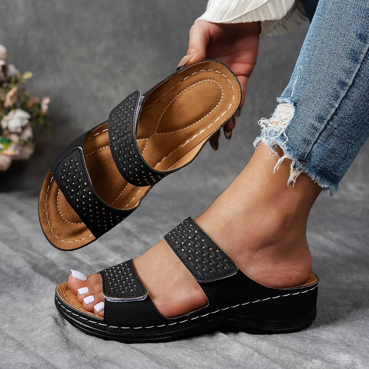 BARBARA - COMFORT SLIDE SANDALS