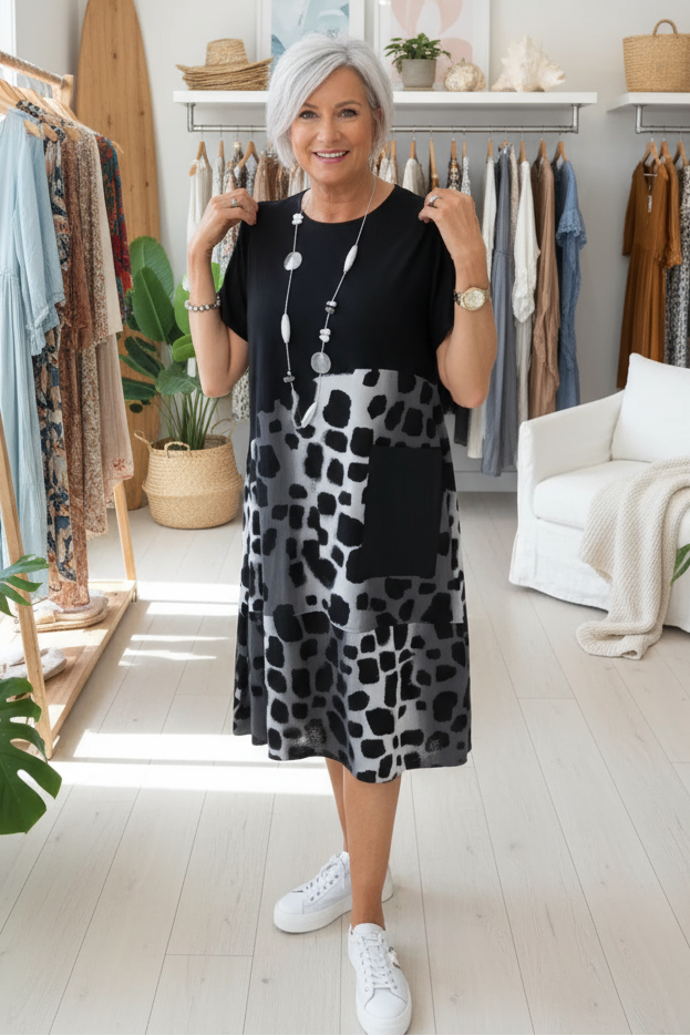 JAYLA - SHORT SLEEVE DRESS