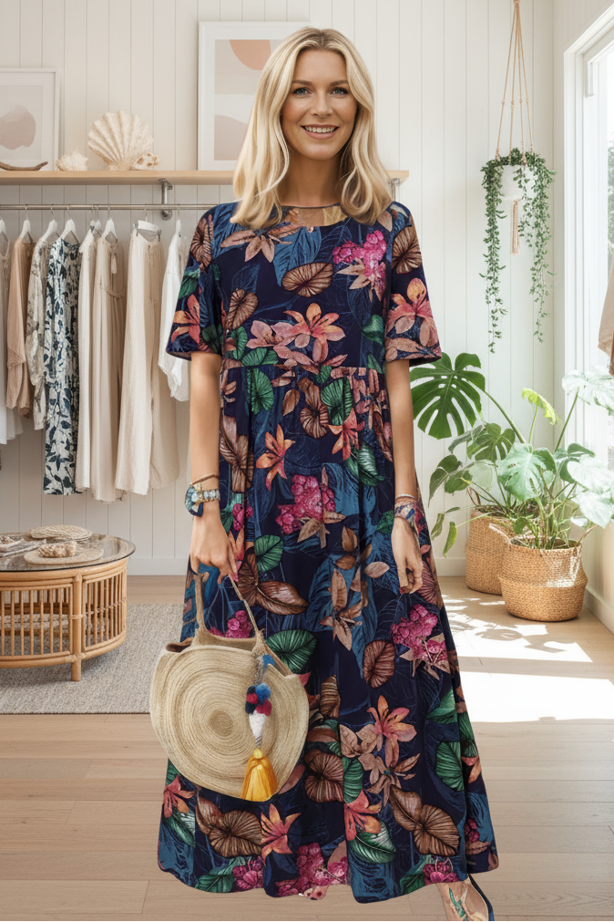 LEONORA - FLORAL DRESS