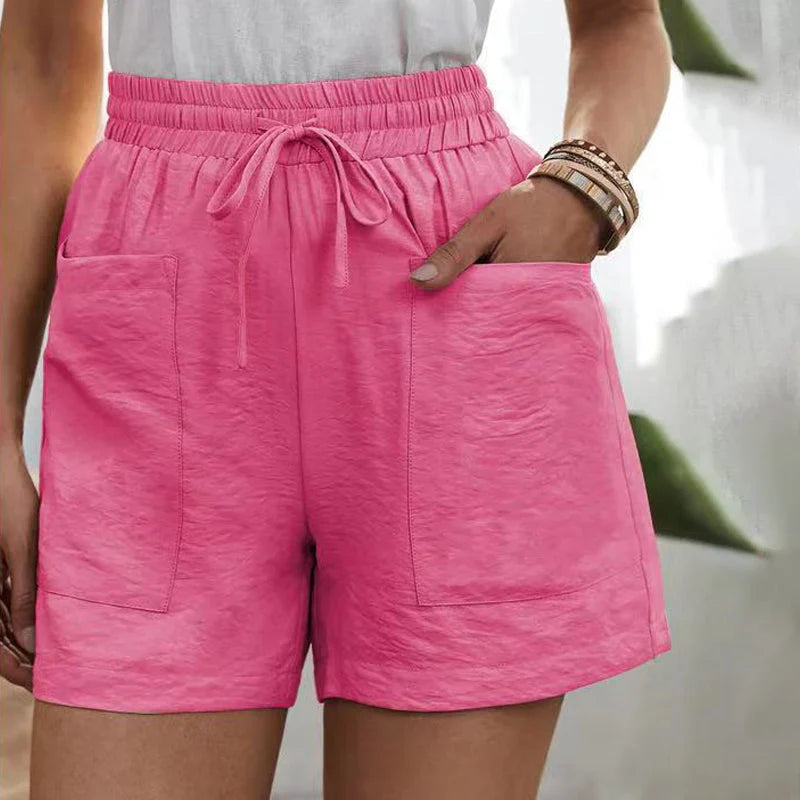 SINDY - CASUAL SHORTS WITH POCKETS