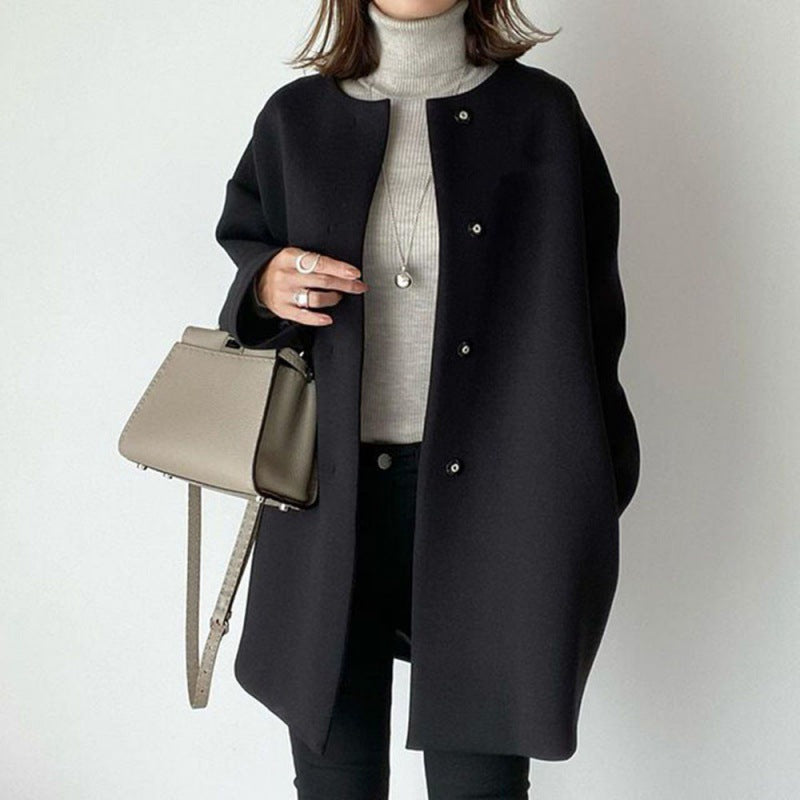 LIA - ELEGANT STRAIGHT COAT