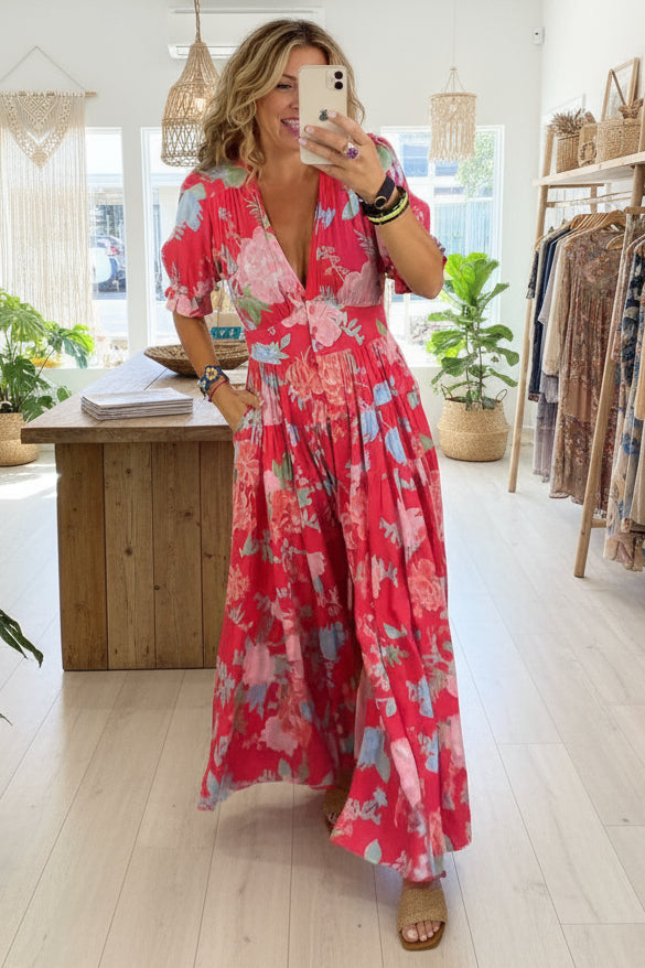 CHERYL - FLORAL DRESS