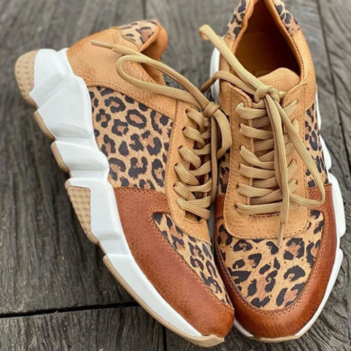 LOLA - LEOPARD PRINT SNEAKERS