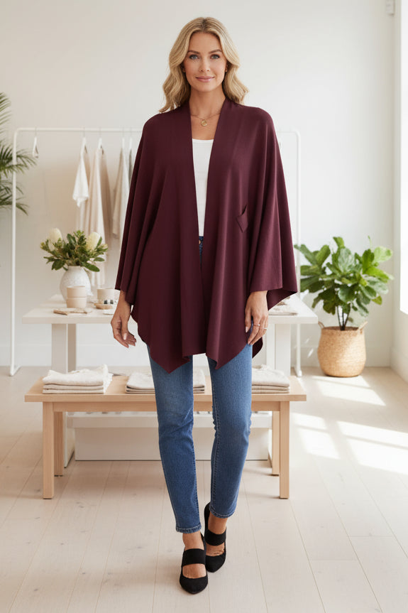 GERTRUDE - PONCHO SWEATER