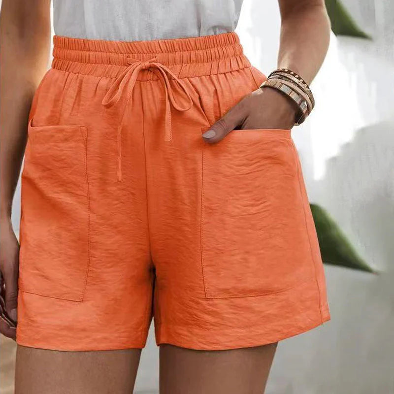 SINDY - CASUAL SHORTS WITH POCKETS