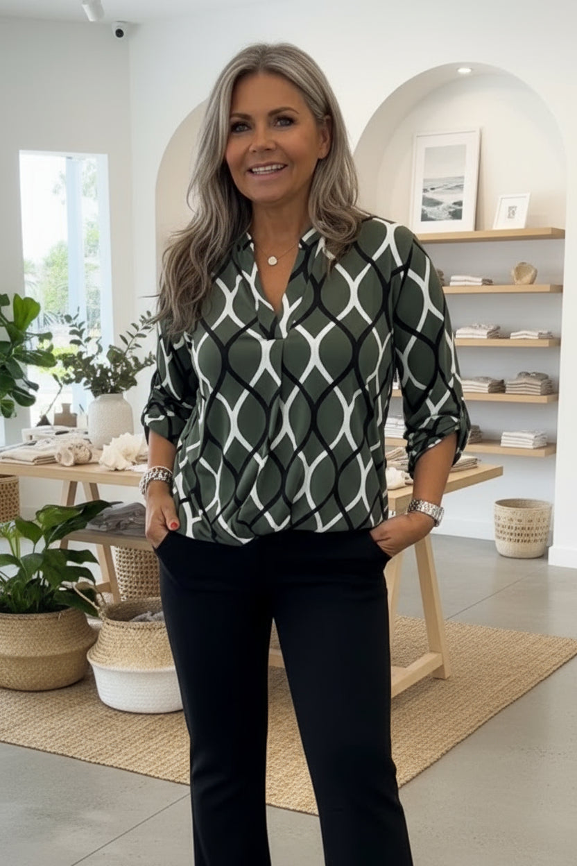 HELEN - MODERN PATTERN TOP