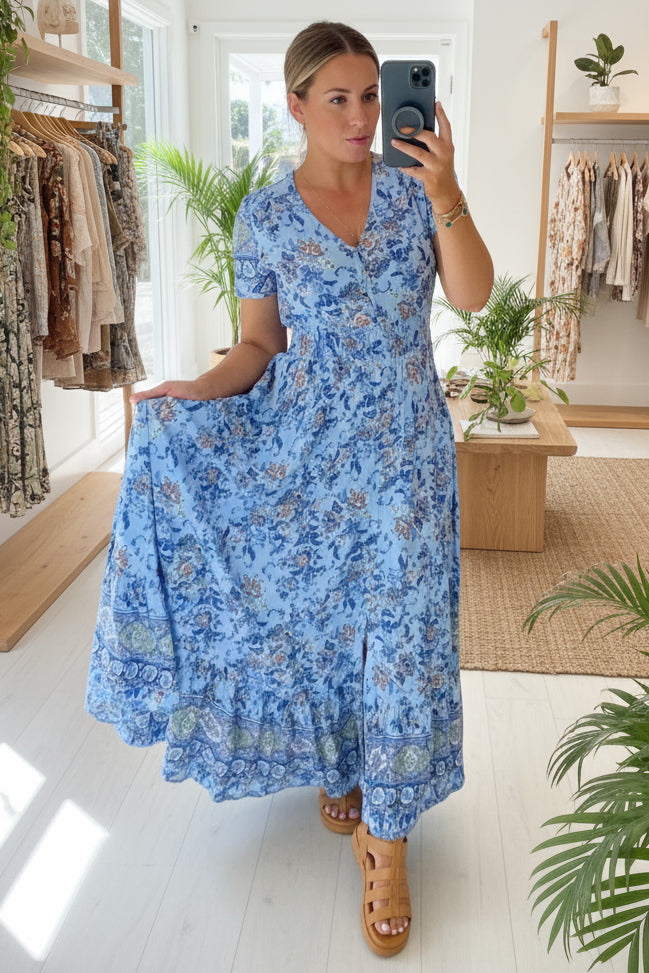 JUNO - FLORAL PATTERN DRESS