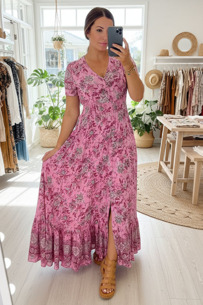 JUNO - FLORAL PATTERN DRESS