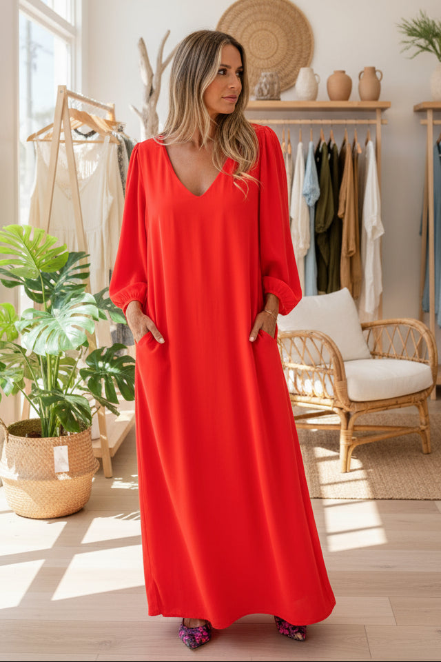 ROBBY - BOHEMIAN LONG DRESS