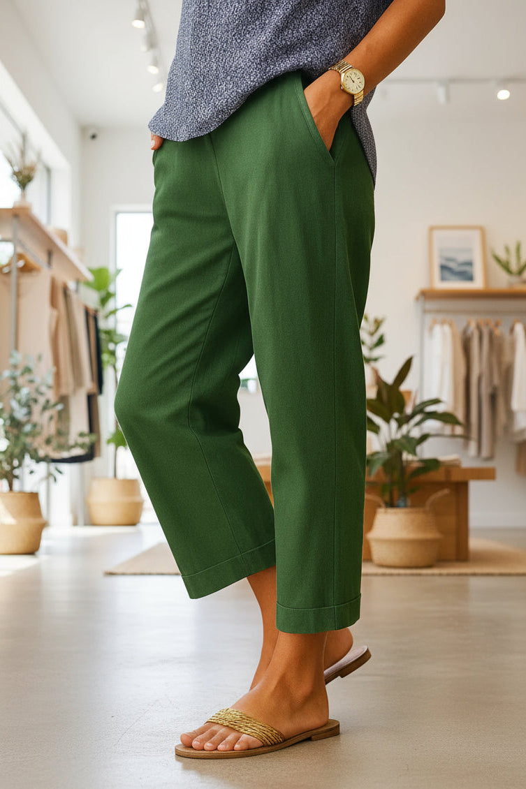 FIOLA – RELAXED CROP PANTS