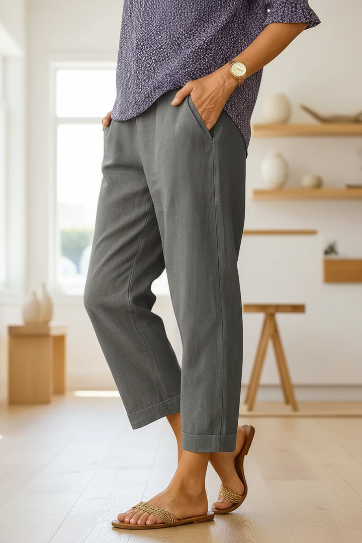 FIOLA – RELAXED CROP PANTS