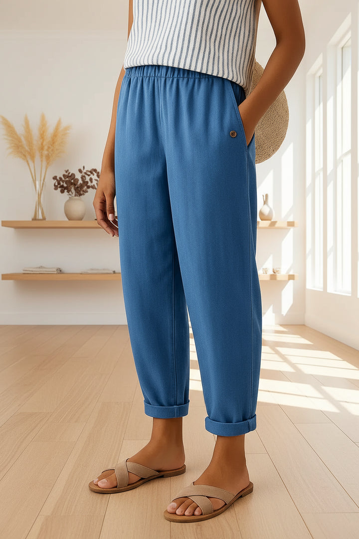 PEGGY - RELAXED CROP PANTS