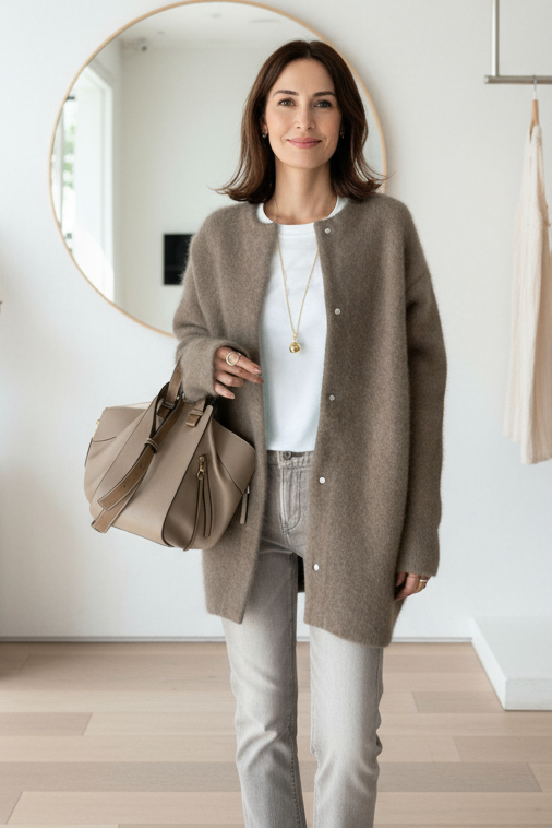 CORA - TIMELESS KNIT CARDIGAN