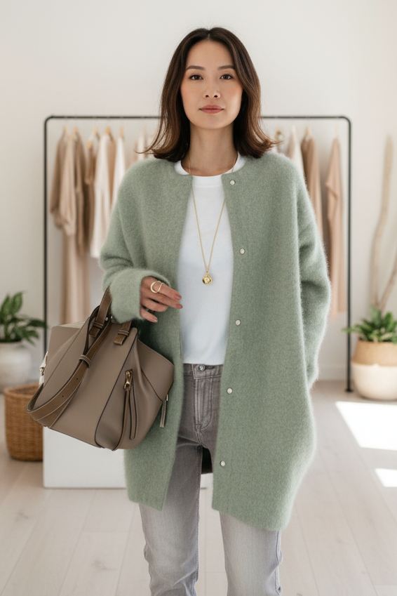 CORA - TIMELESS KNIT CARDIGAN