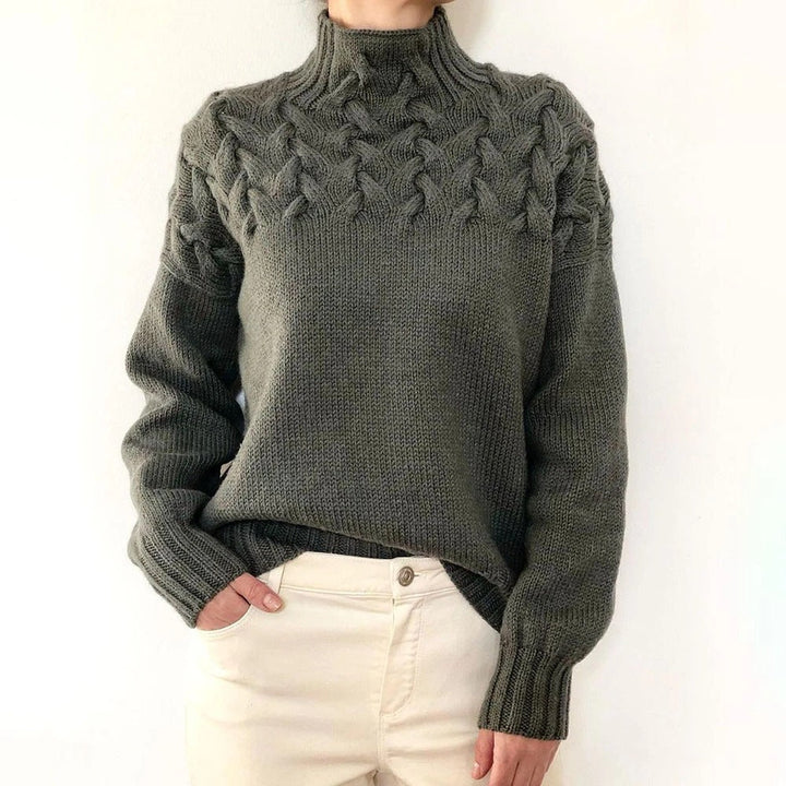 GEORGIA - KNIT TURTLENECK SWEATER