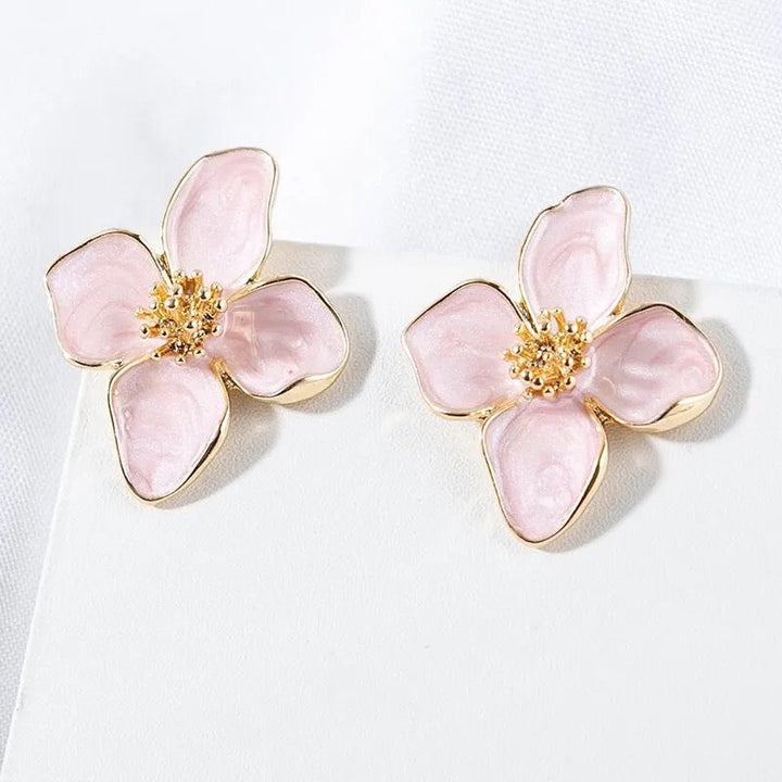 YASMINA - ELEGANT FLORAL EARRINGS