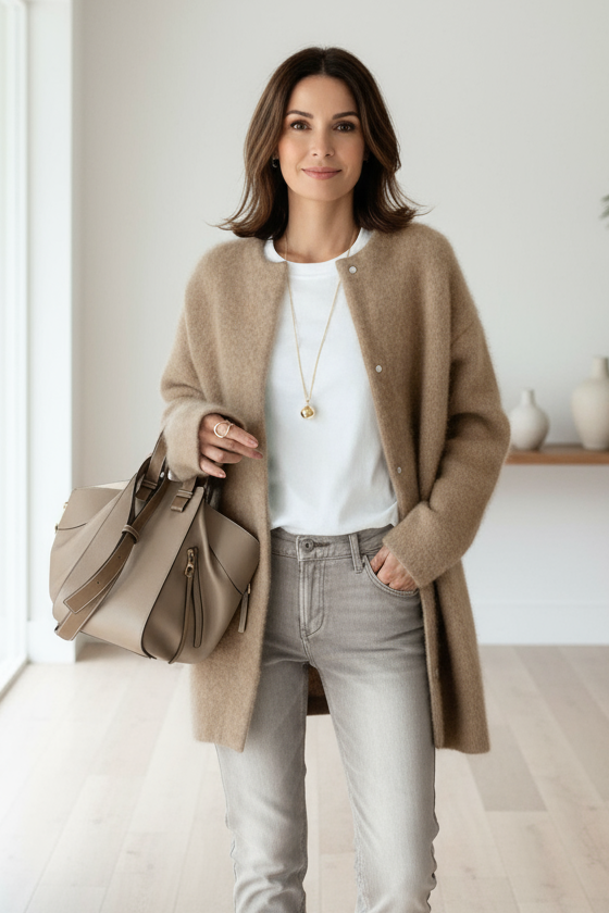 CORA - TIMELESS KNIT CARDIGAN