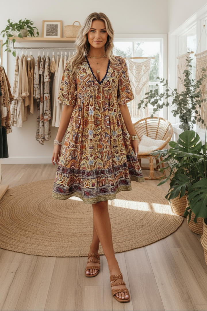 RASA - SUMMER FLORAL DRESS