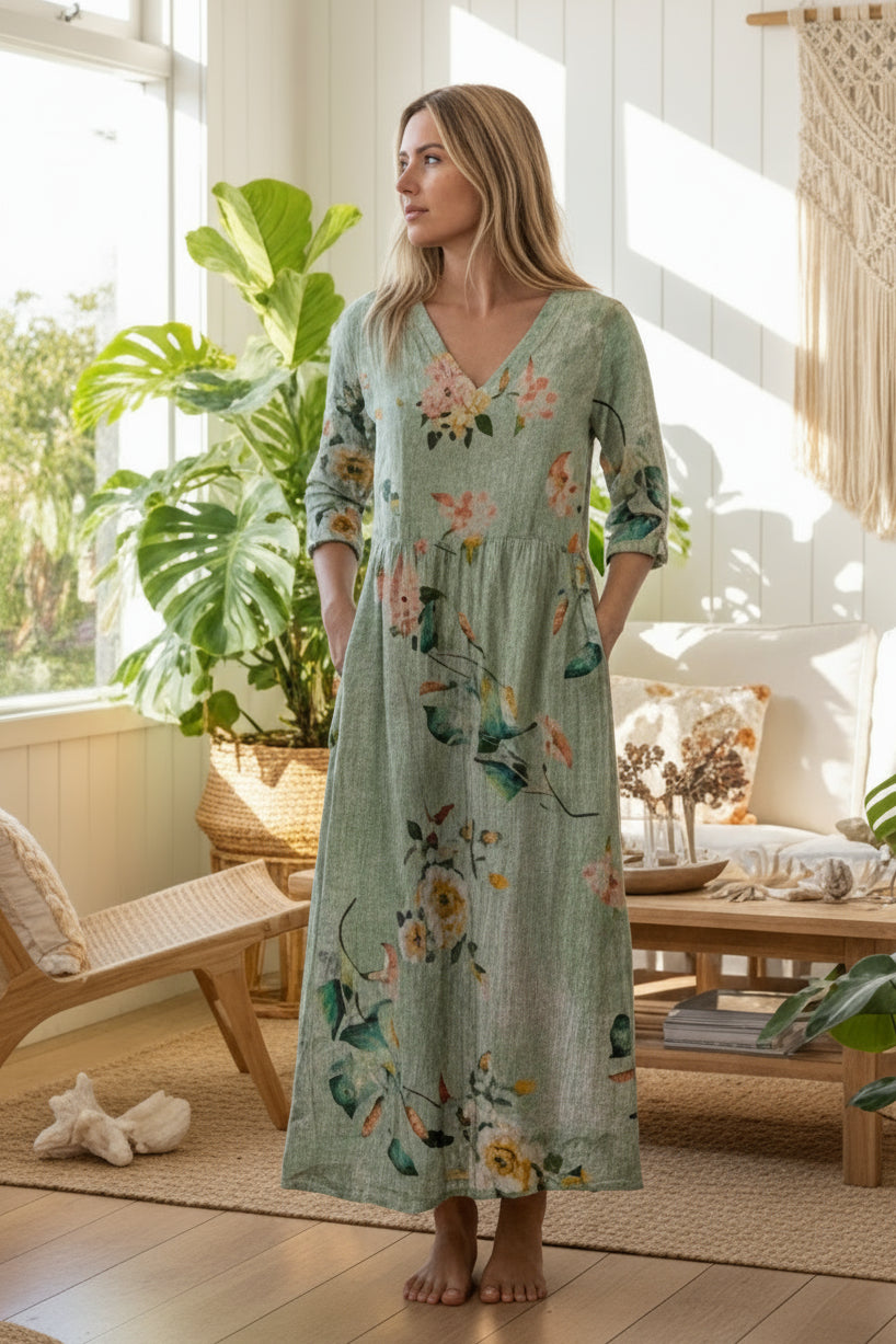 ANITA - FLORAL GRACE DRESS