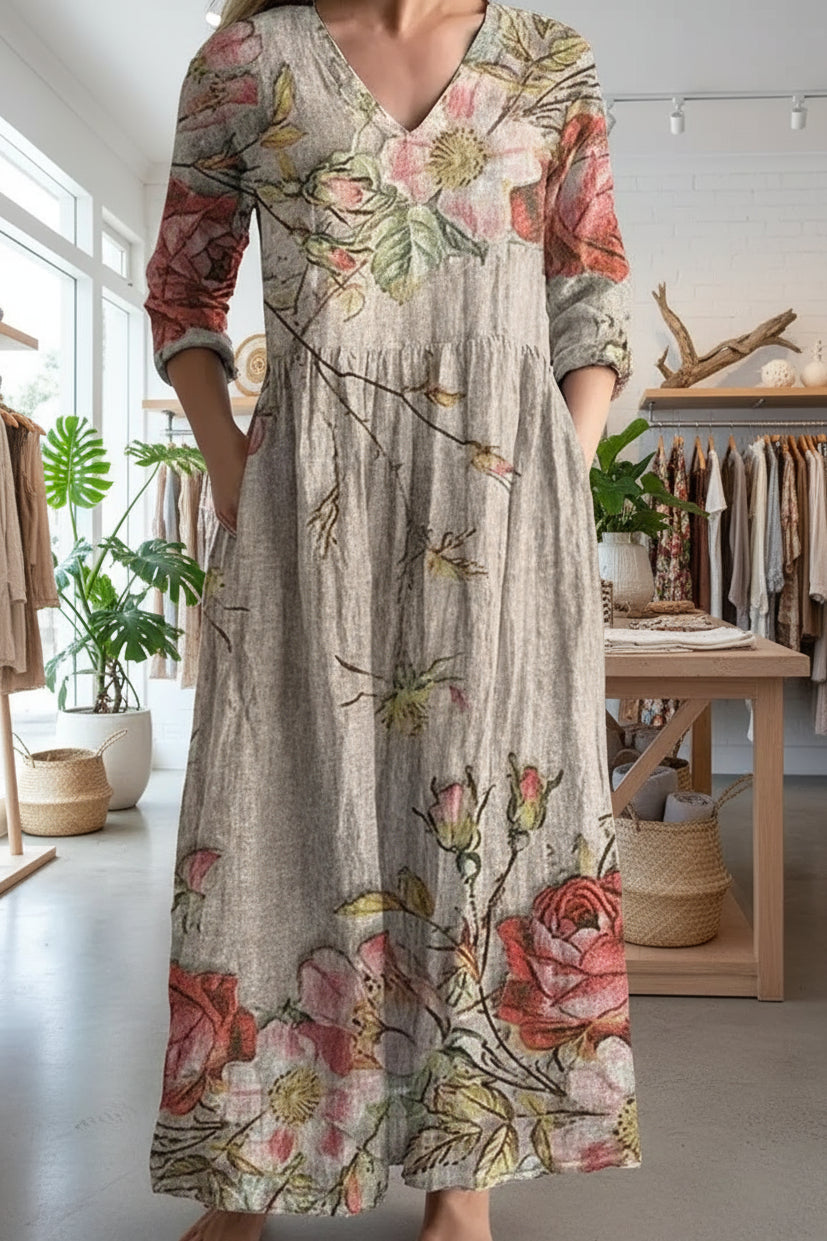 ANITA - FLORAL GRACE DRESS