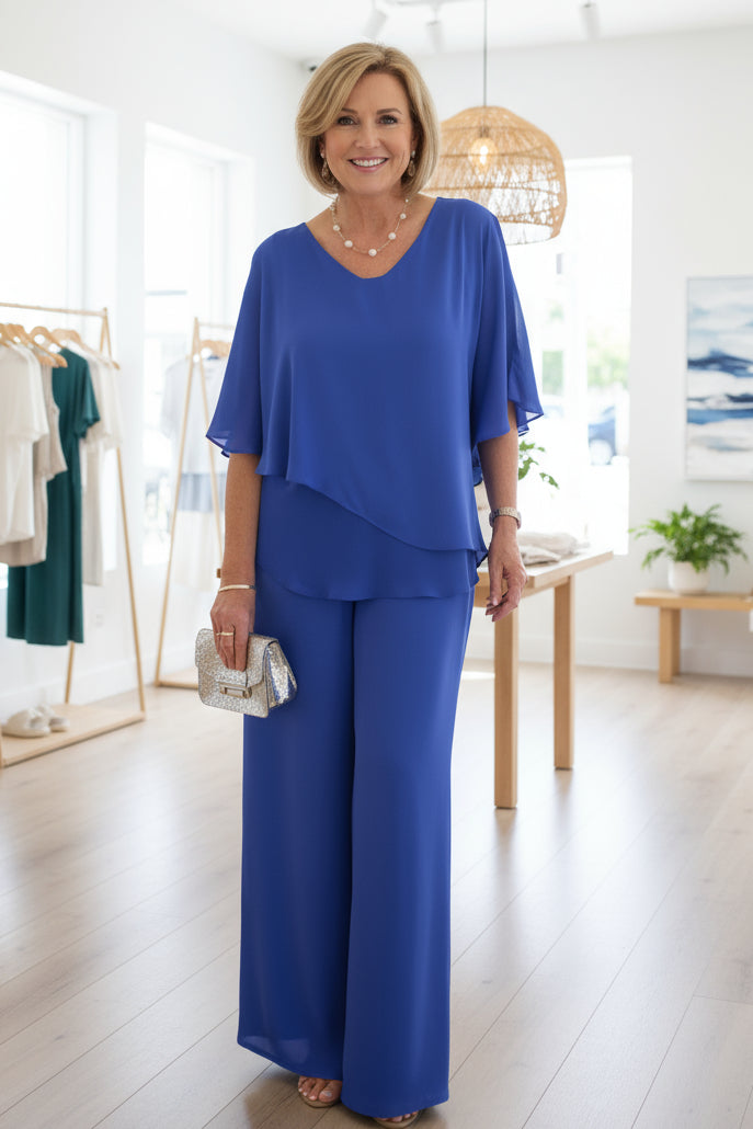 JIMA - EFFORTLESS WIDE-LEG SET