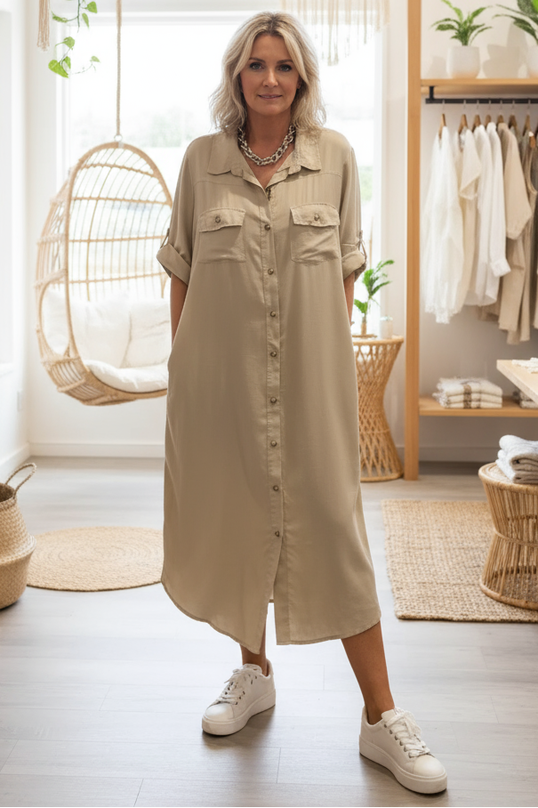 ARIA – EVERYDAY SHIRT DRESS