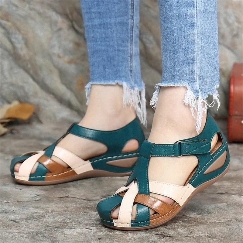 DARCY - WEDGE SANDALS