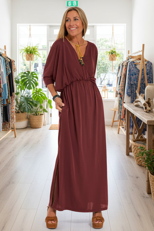 CAMERON - LONG VINTAGE DRESS