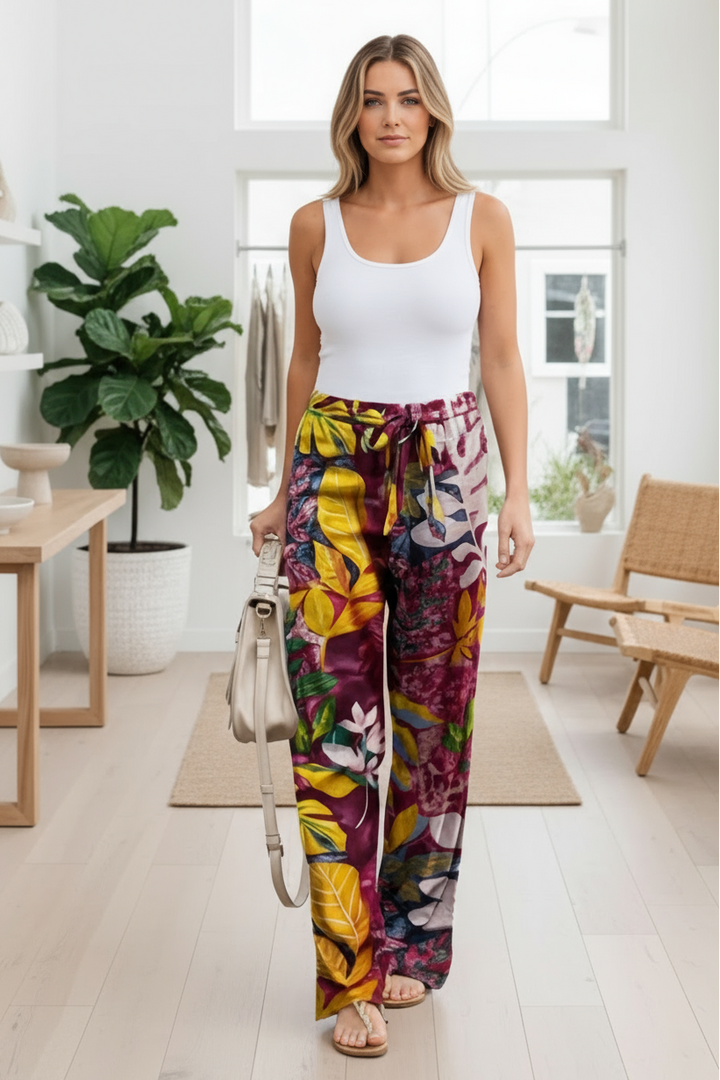 ANNALISE - FLORAL PANTS