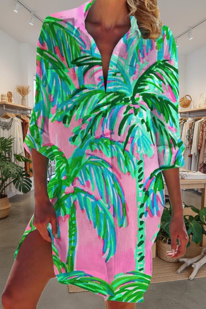 DINA - FLATTERING SUMMER DRESS