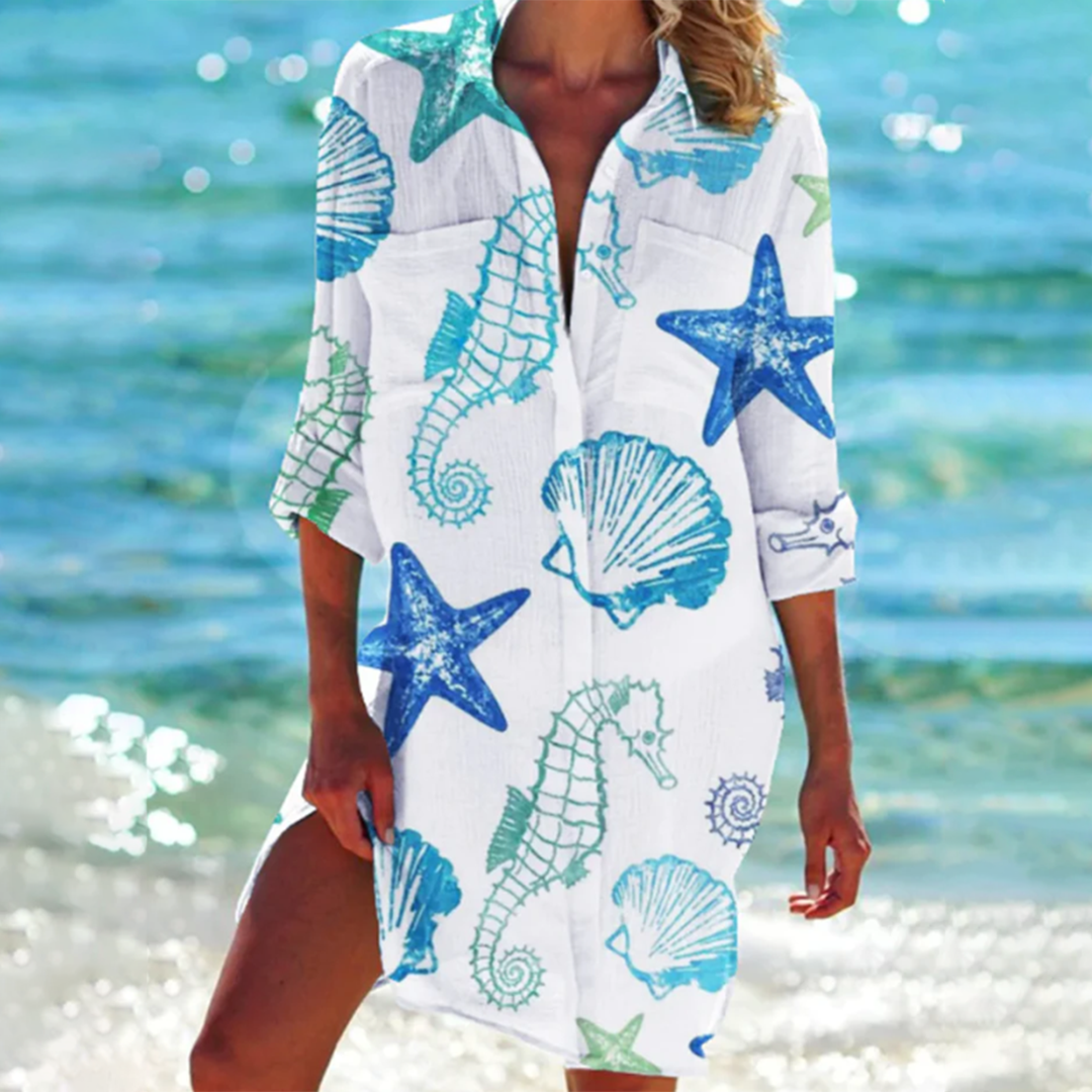 DINA - FLATTERING SUMMER DRESS