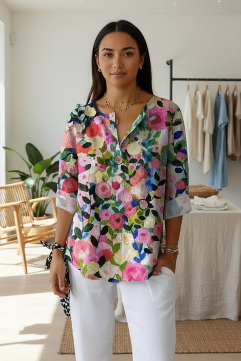 ALDA - FLORAL BLOUSE