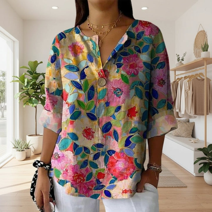 ALDA - FLORAL BLOUSE