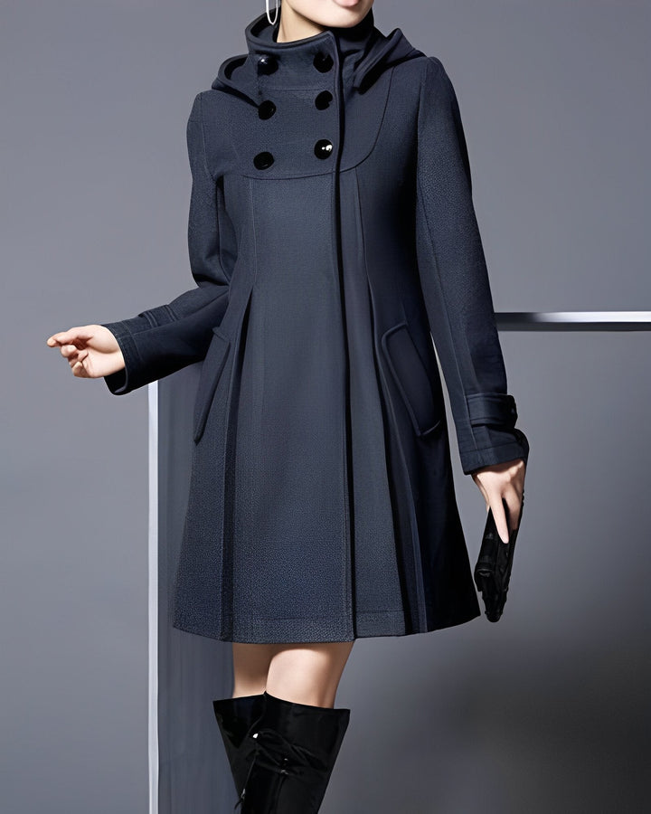 LUCIA - COAT WITH SIDE POCKETS