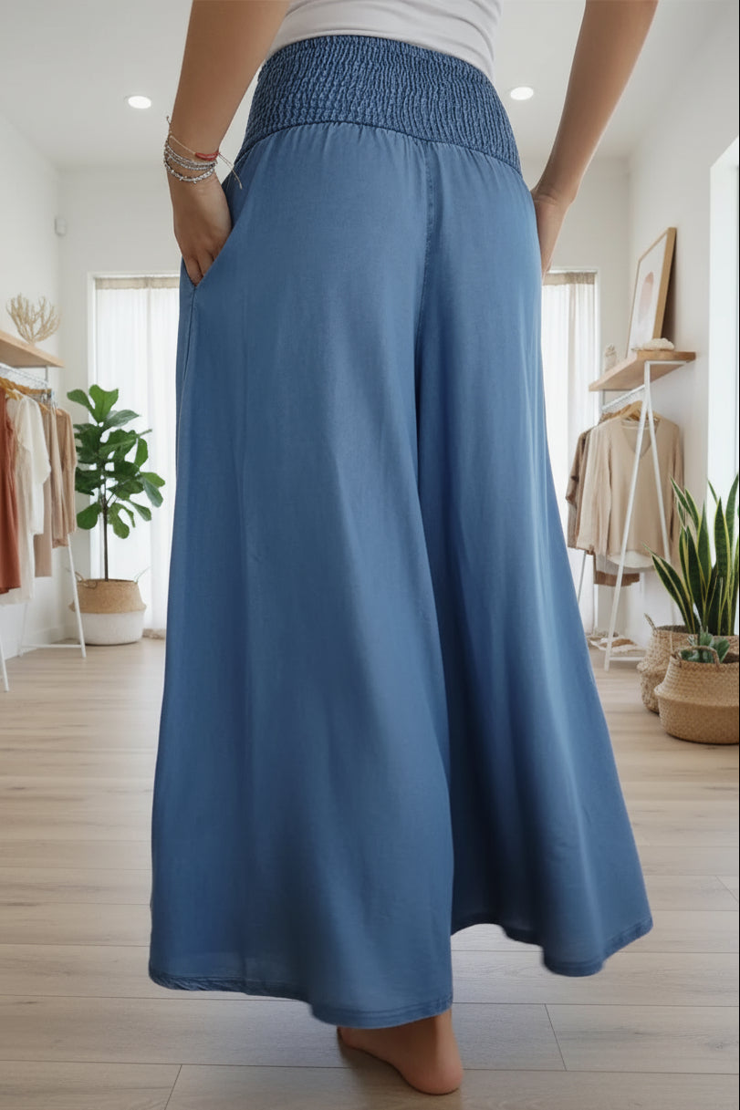 GISELLE - PANTS WITH ELASTIC WAIST