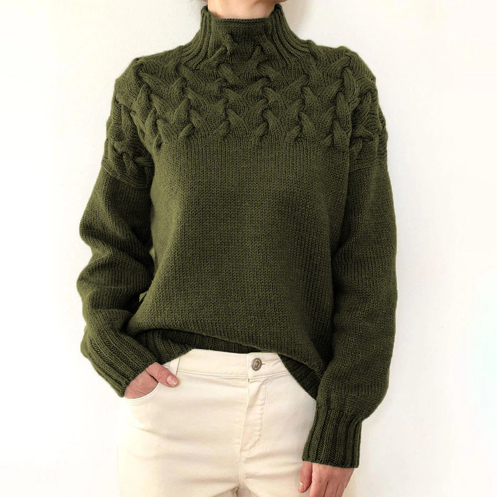 GEORGIA - KNIT TURTLENECK SWEATER