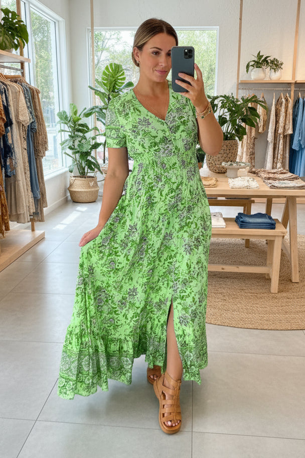 JUNO - FLORAL PATTERN DRESS