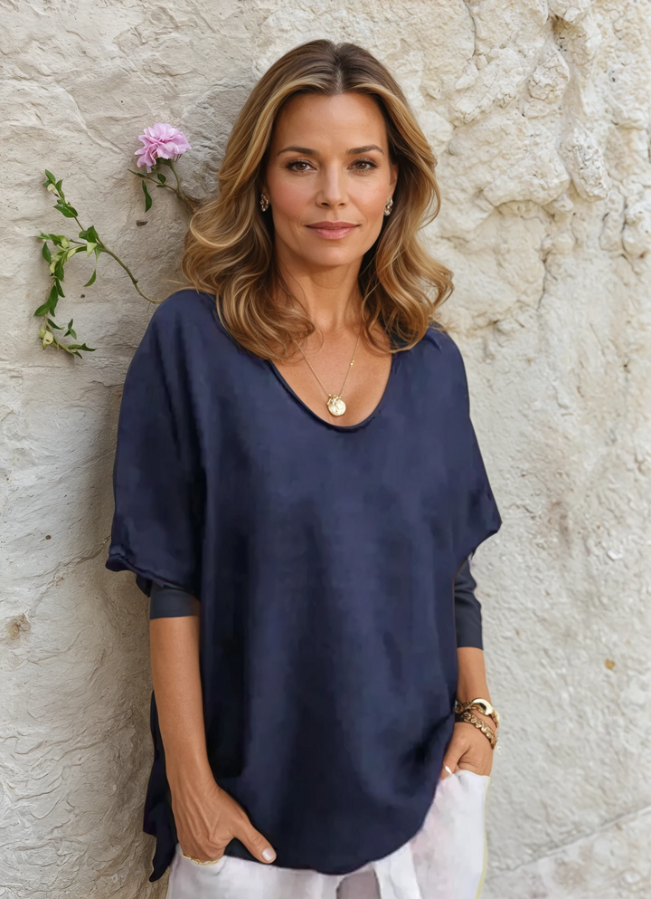 LILA - CHIC SOFT BLOUSE