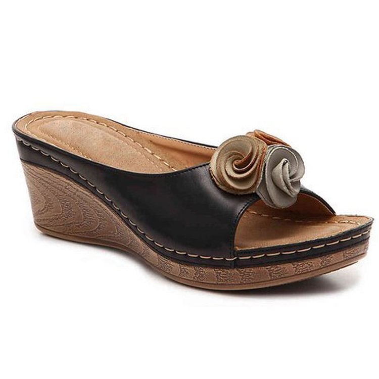 BRONYA - COMFORTABLE LEATHER SANDALS