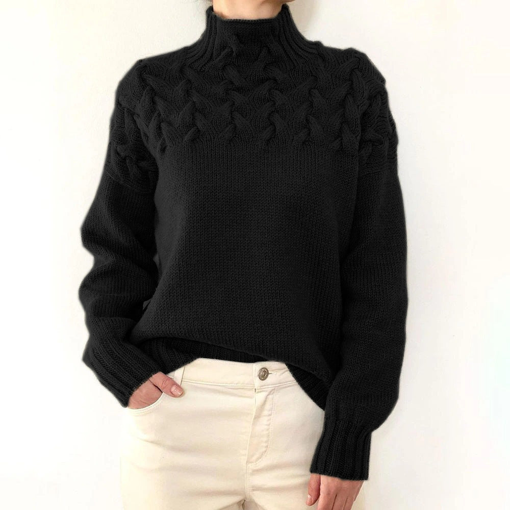 GEORGIA - KNIT TURTLENECK SWEATER