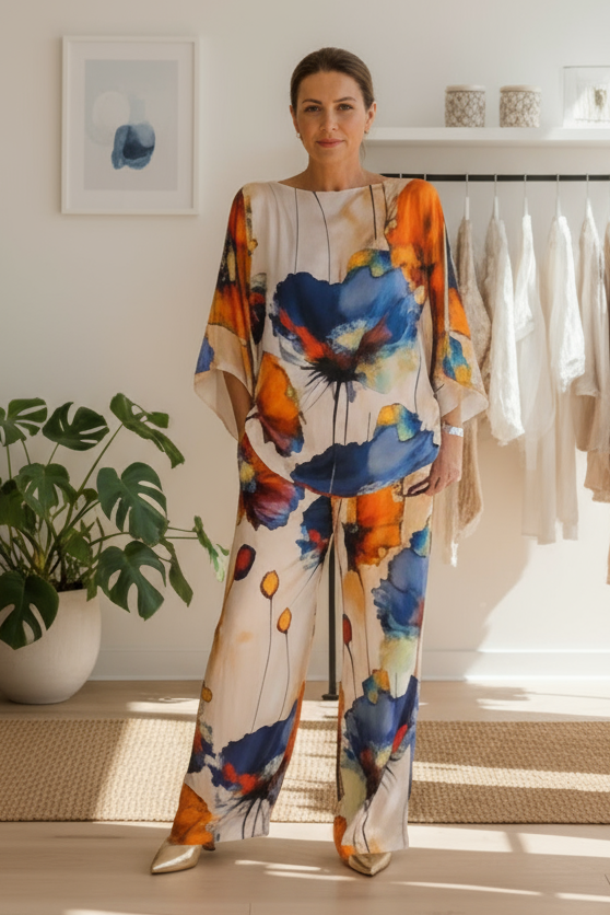 JANELLE - COLOURFUL TWO-PIECE SET