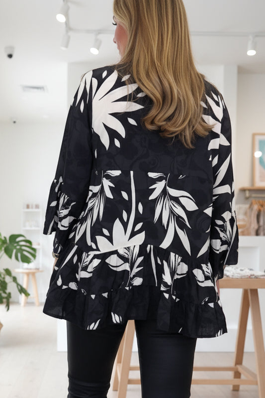 BILLIE - BELL SLEEVE BLOUSE