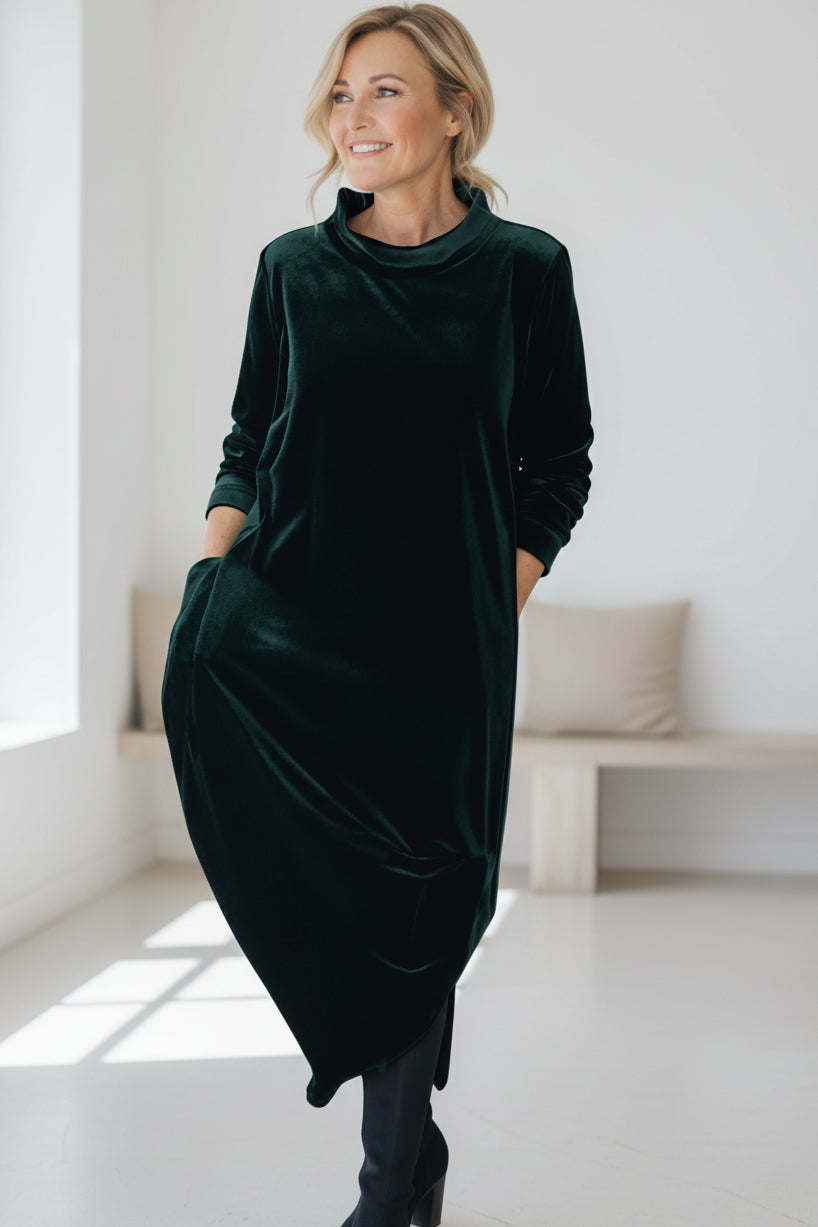RORY - ELEGANT VELVET DRESS