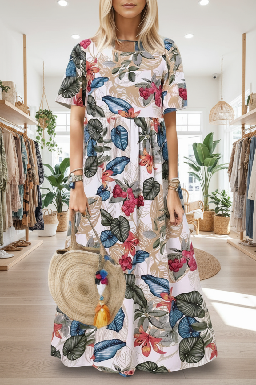 LEONORA - FLORAL DRESS