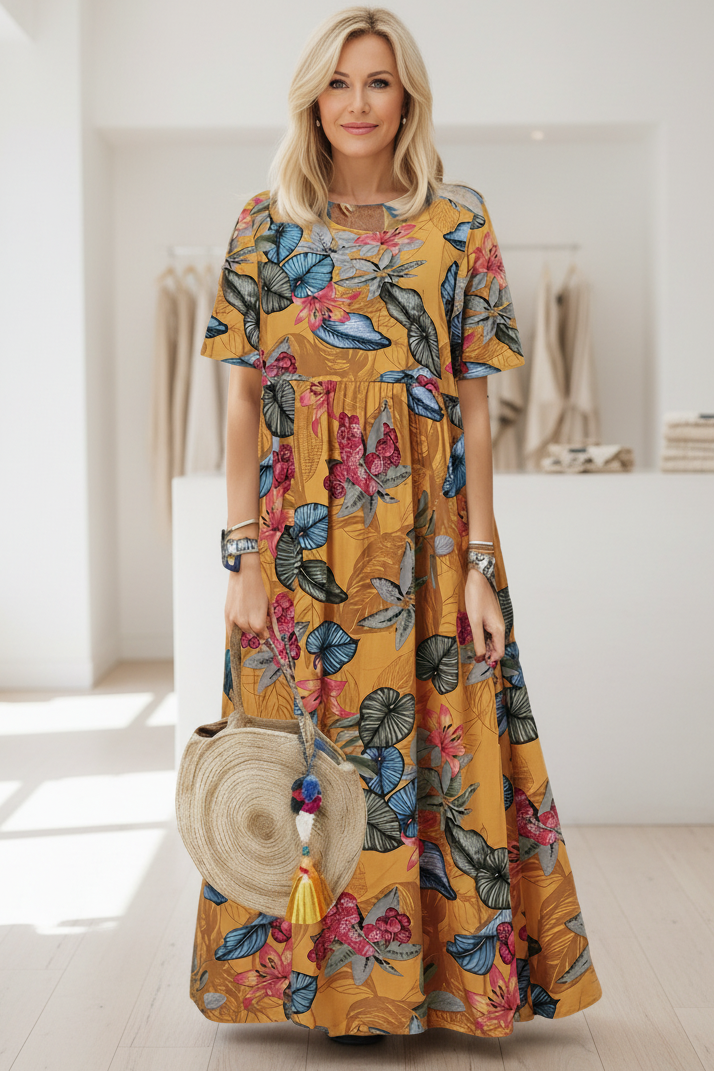 LEONORA - FLORAL DRESS