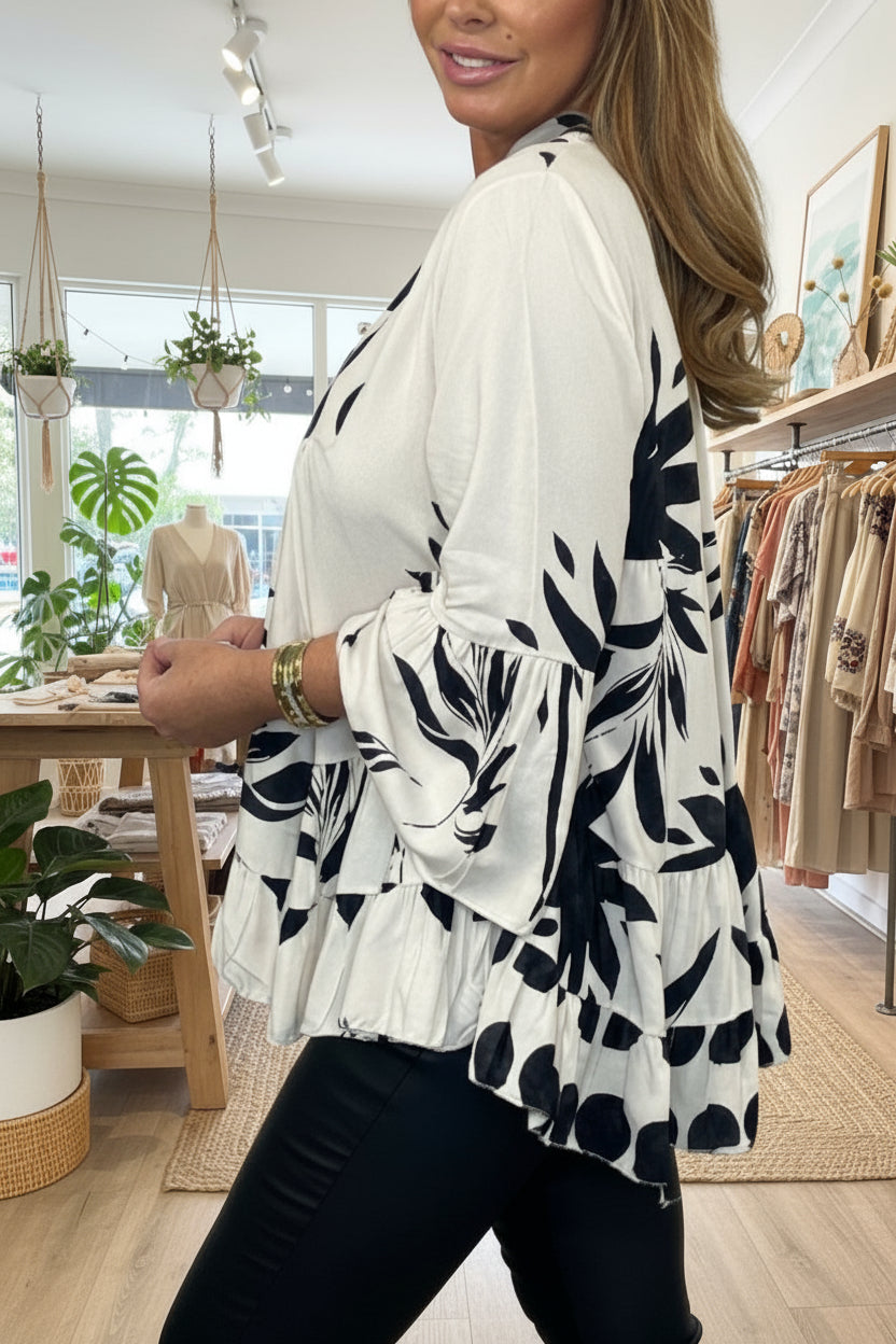 BILLIE - BELL SLEEVE BLOUSE