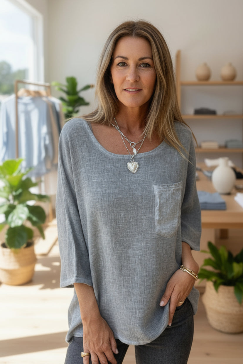 SLOANE – RELAXED TOP