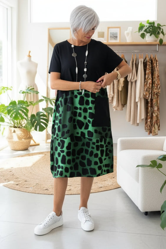 JAYLA - SHORT SLEEVE DRESS