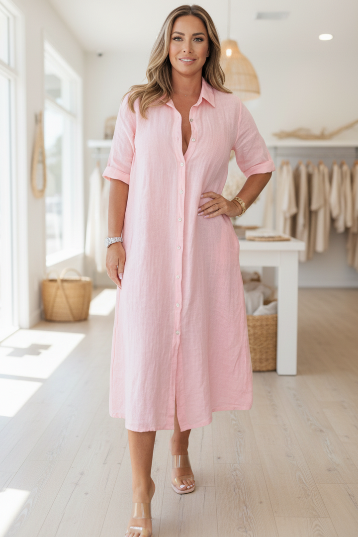 MILDA - ELEGANT SHIRT DRESS